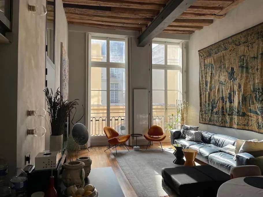 Golden Braque: Luxury Meet History Apartment Paris